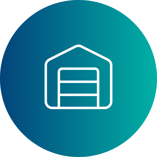 warehouse outline icon